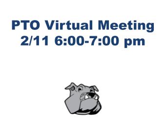 PTO Virtual Meeting - Reunión Virtual del PTO